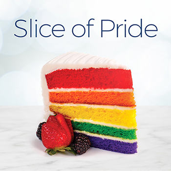 Pride Cake Slice