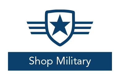 Military shopping logo