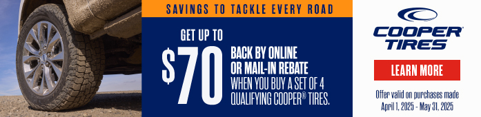 Cooper tire rebate