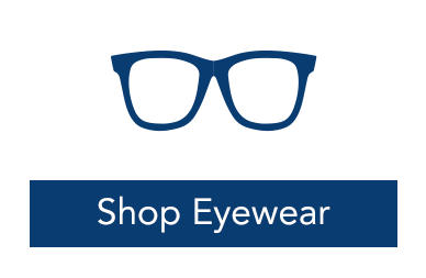 Image of eyeglasses and a Shop Eyewear button