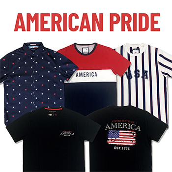 Red, White & Blue Shirts