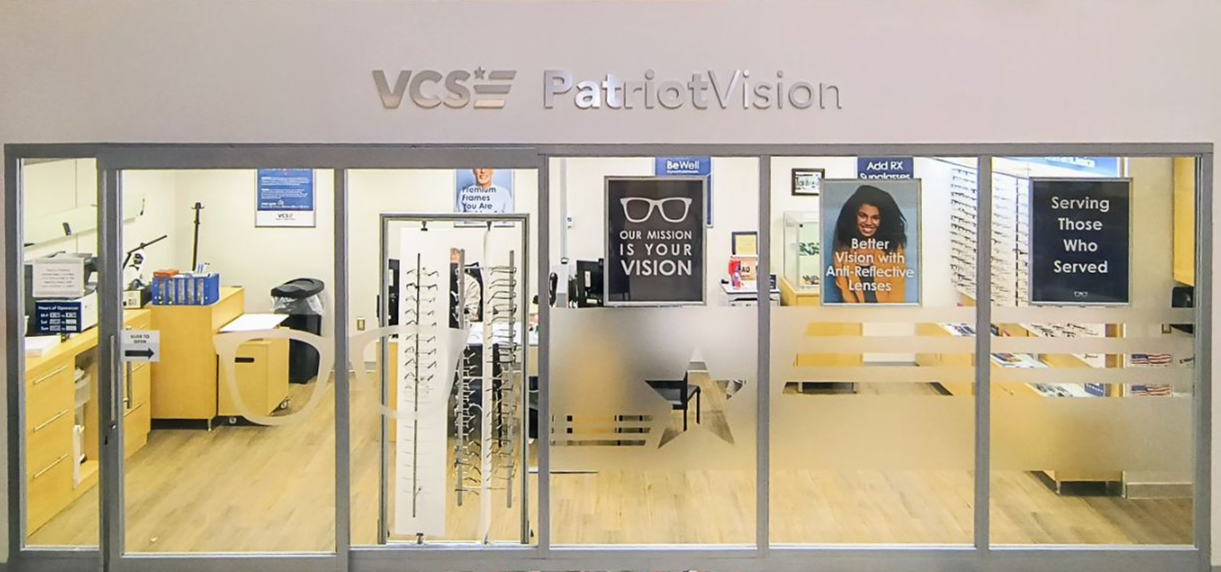 Patriot Vision optical shop in Little Rock, Arkansas